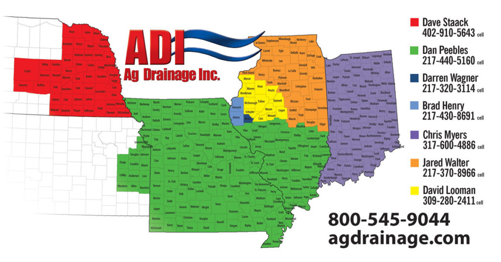 ADI Representative Territory Map